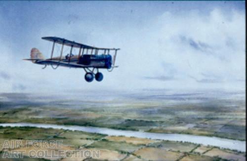 DH-4 FLYING THE MAIL IN THE 1920'S